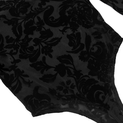 Lace Grace Bodysuit - Black