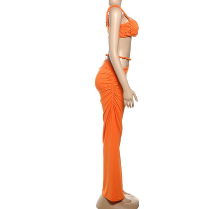 Makoko Co-Ord set - Orange
