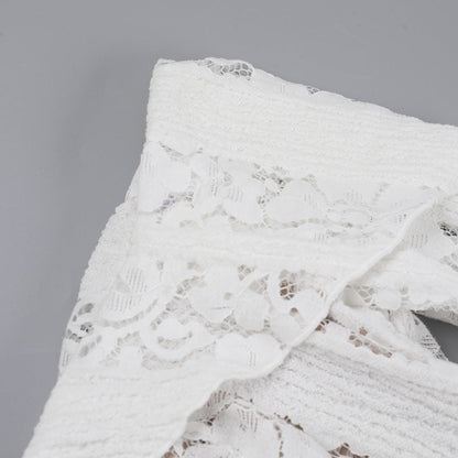 Reverie Off-Shoulder Dress - White