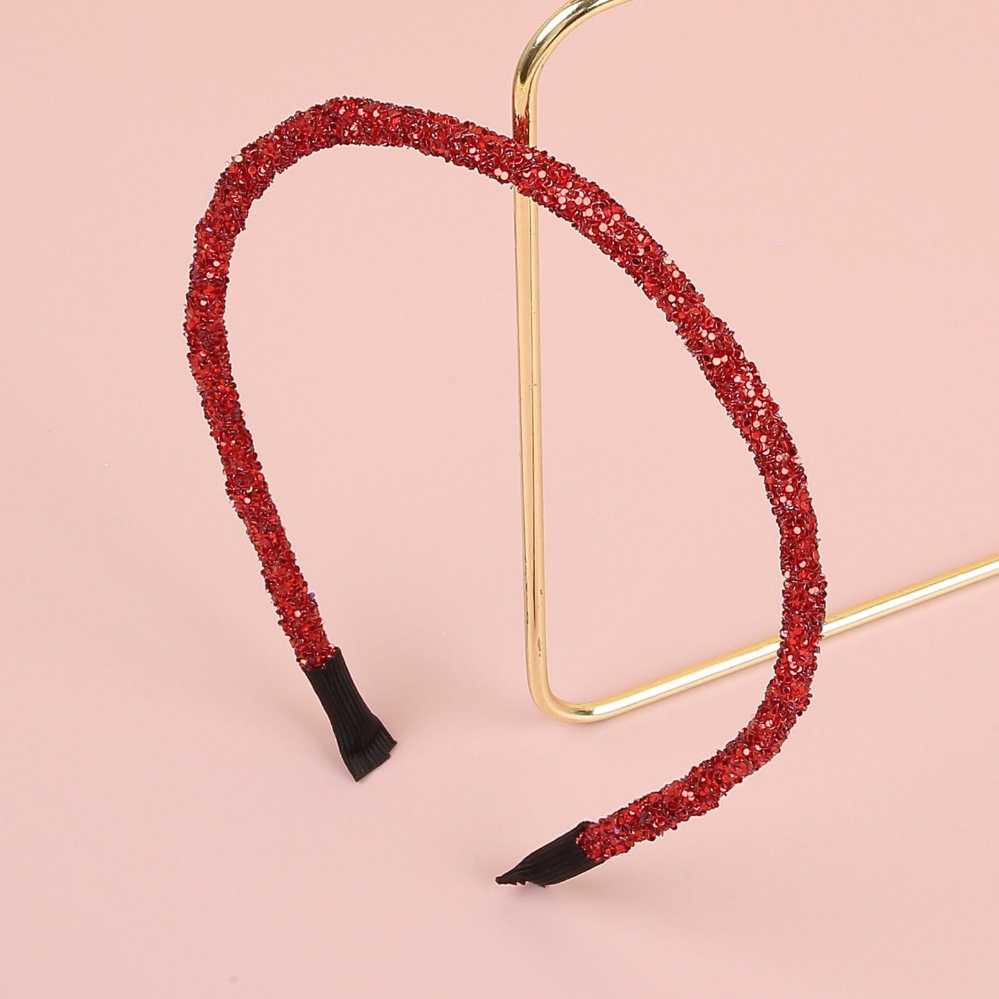 Christmas Rhinestone Glitter Red Green Party Hair Accessory