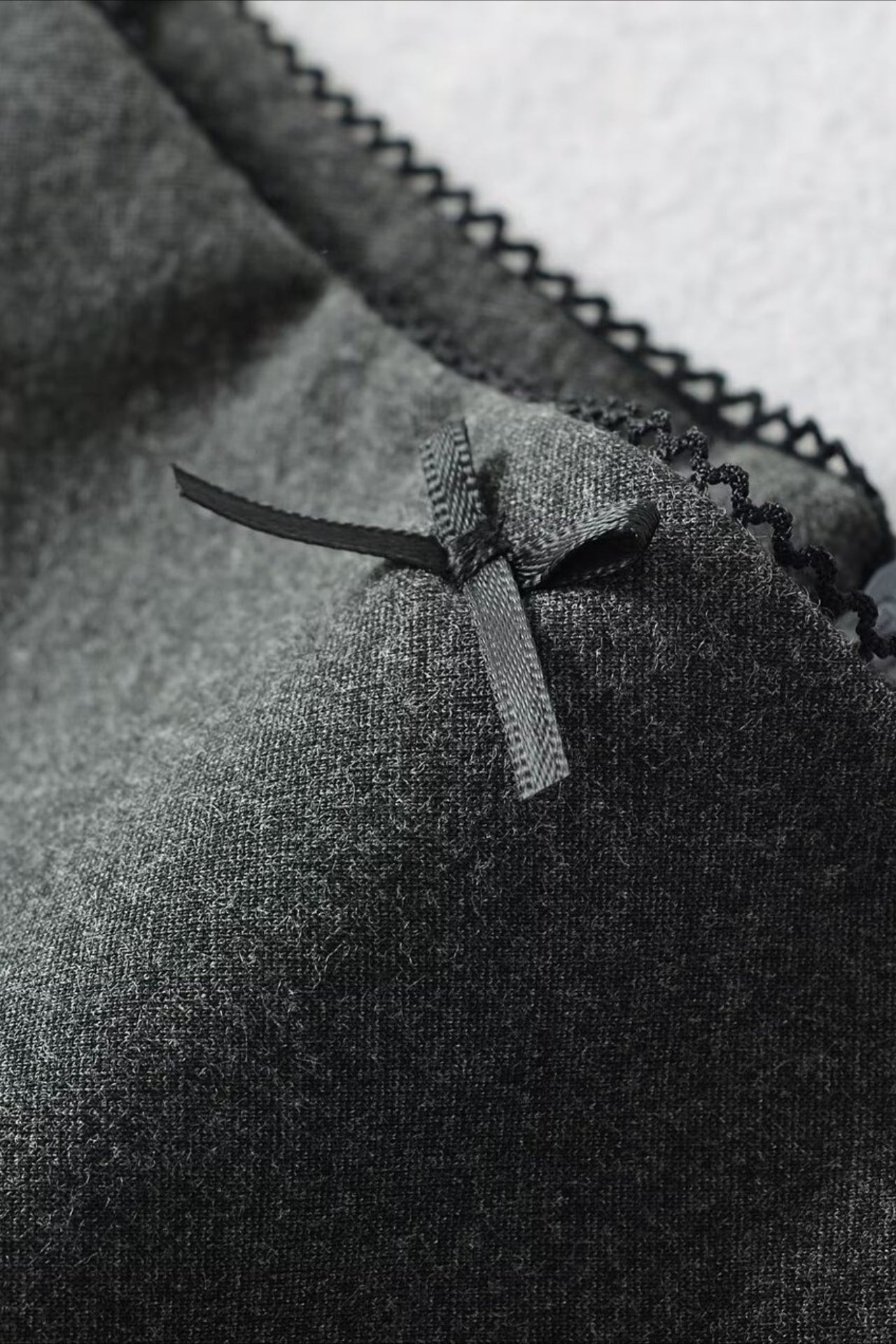 Lace Trimmed Plaid Bodycon Christmas Skirt