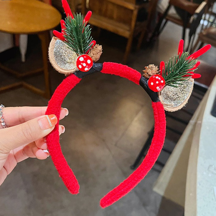 Festive Deer Antler Cute Magical Hair Accessory
