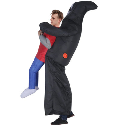 Adult Death Ghost ET Alien Inflatable Funny Anime Fancy Costume