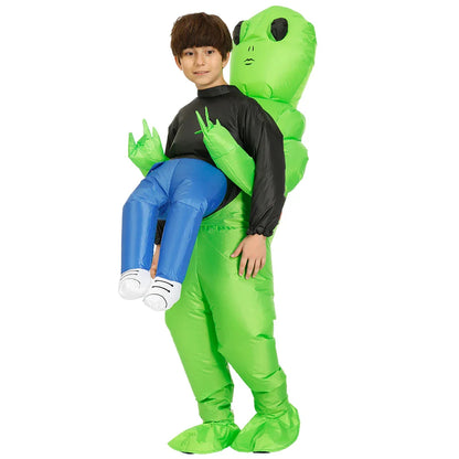 Adult Death Ghost ET Alien Inflatable Funny Anime Fancy Costume