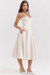 Claire - Waist Shaper Sundress