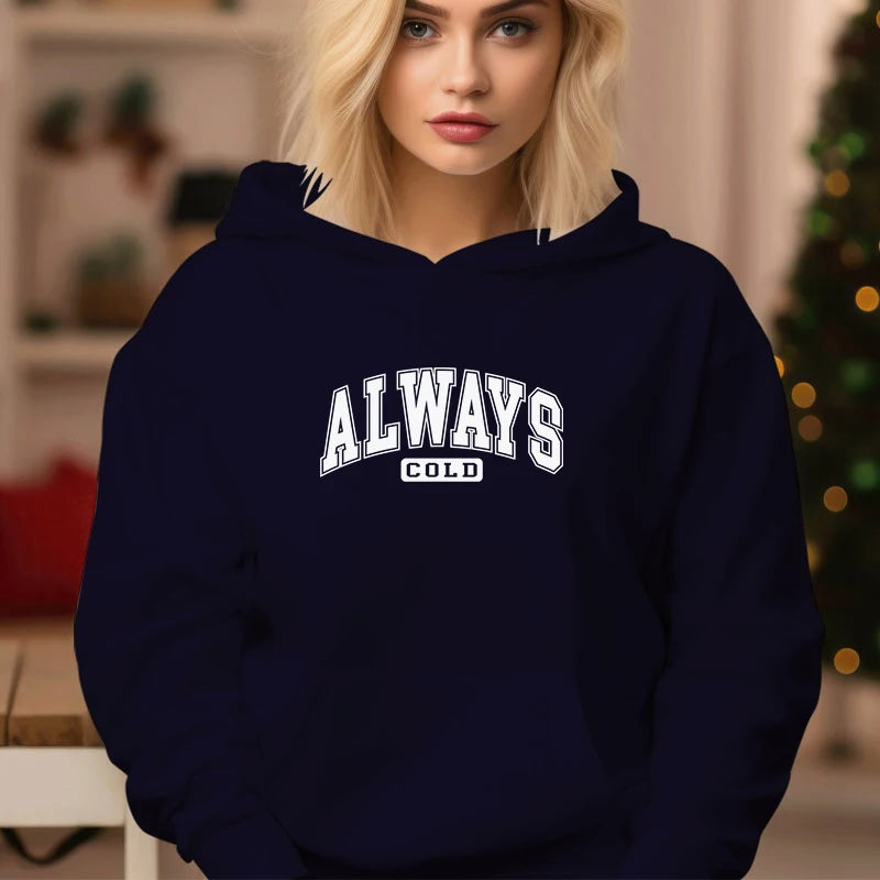 American Casual Loose Stylish Christmas Hoodie