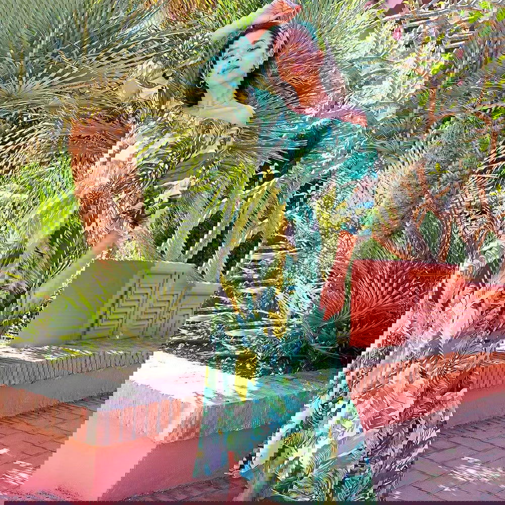 Arrival Dress Floral Print off Shoulder Slim Fit Slimming Office Dress