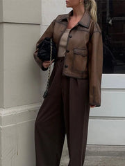 Vintage Cool Chic Comfortable Stylish Elegant Fashion Jacket