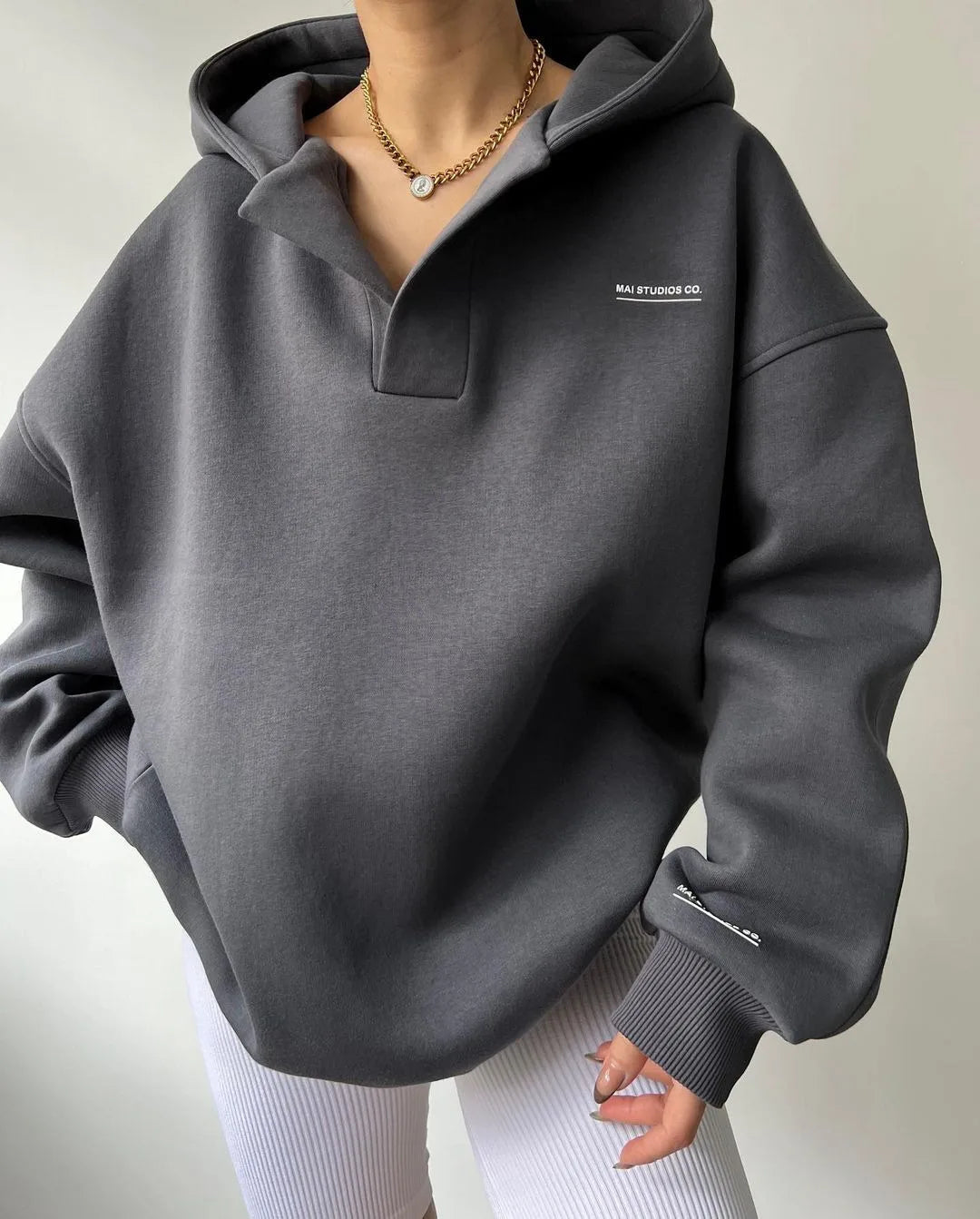 Thick Warm Fashion Oversized Casual Hoodie