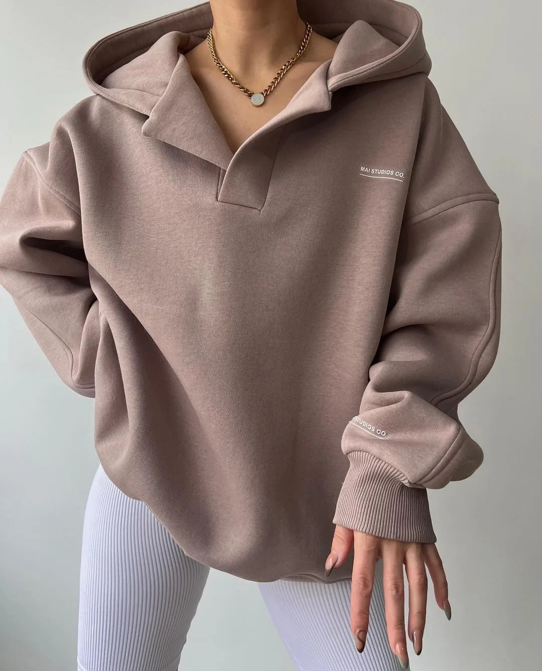 Thick Warm Fashion Oversized Casual Hoodie