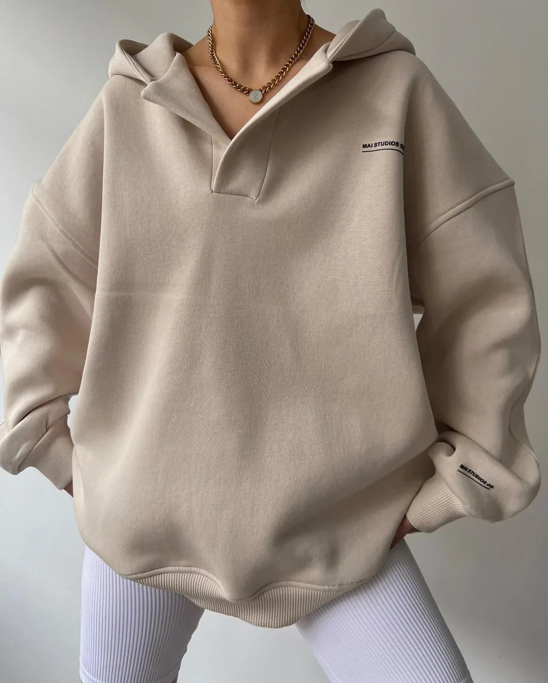 Thick Warm Fashion Oversized Casual Hoodie