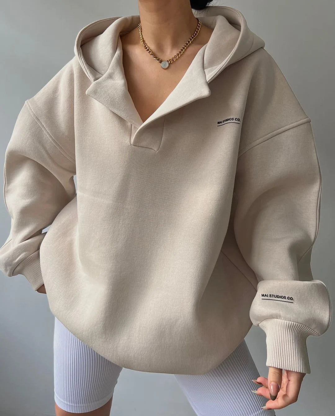 Thick Warm Fashion Oversized Casual Hoodie