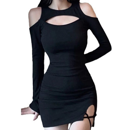 Julia Fashion - Strapless Sexy Hollow Slim Mini Dress