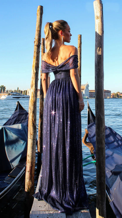 Sequined Slim Dress Cami Dress