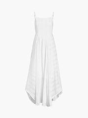 Romantic Cotton Graceful Long Cami Dress Dresses