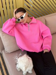 Thick Warm Fleece Stylish Oversized Hoodie