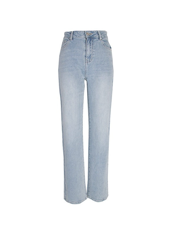 Light Wash Straight Boyfriend Jeans Boyfriend Jeans
