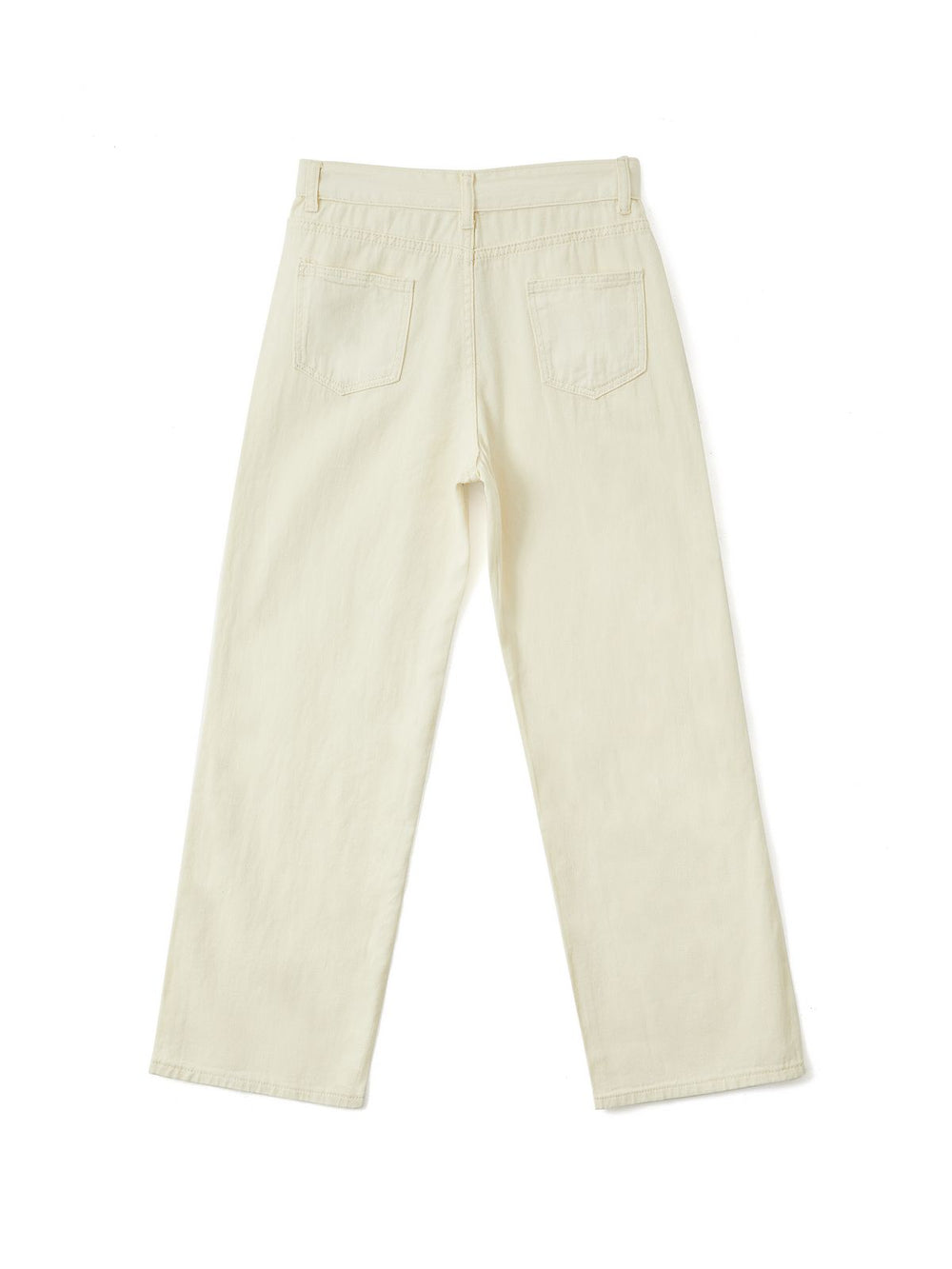 Basic Wash Straight Leg Boyfriend Jeans Boyfriend Jeans
