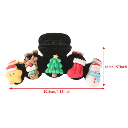 Snowman Flocking Winter Fashion Hair Accessory Accessories-L