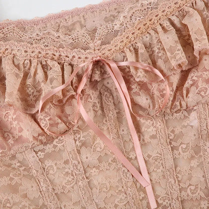 Coquette Lace Crop Top