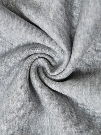 Cropped Hoodie & Mini Skirt Two Piece Set