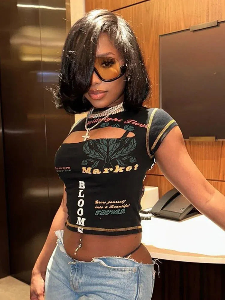 Cut Out Baby Tee