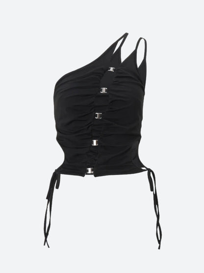 Cyberpunk One Shoulder Top