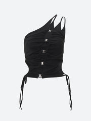 Cyberpunk One Shoulder Top