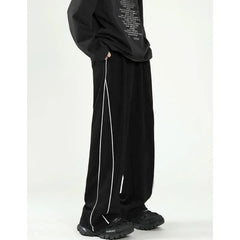 Harajuku Stripe Sweatpants Oversized Pants