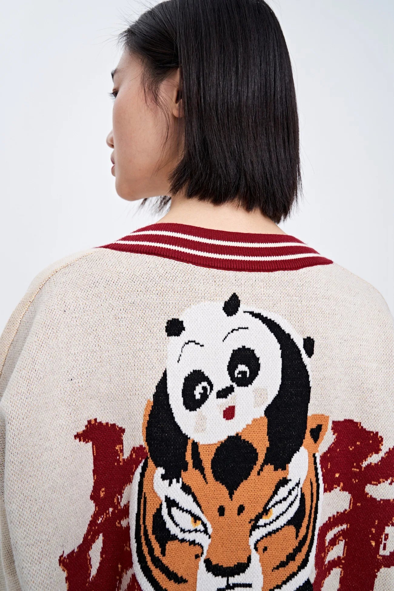 New Style Universal Kung Fu Panda Casual Cardigan