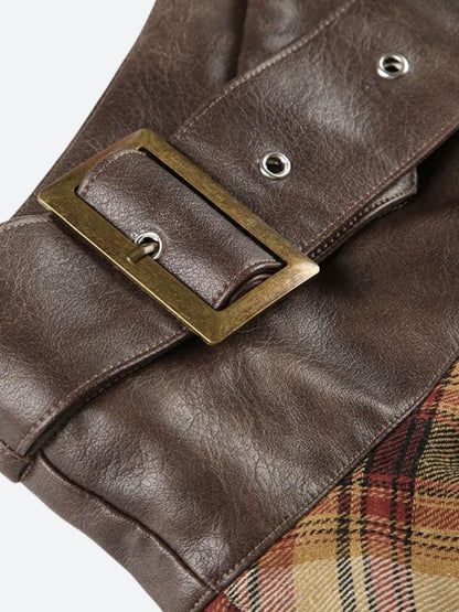 Fairy Grunge Patchwork Mini Skirt