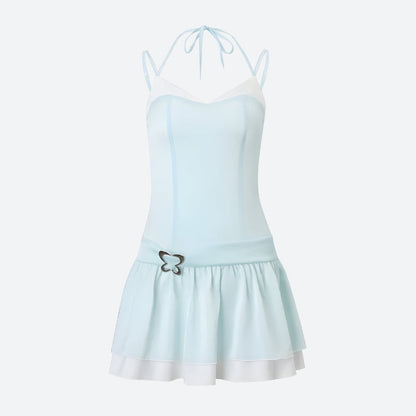 Fairycore Butterfly Mini Dress