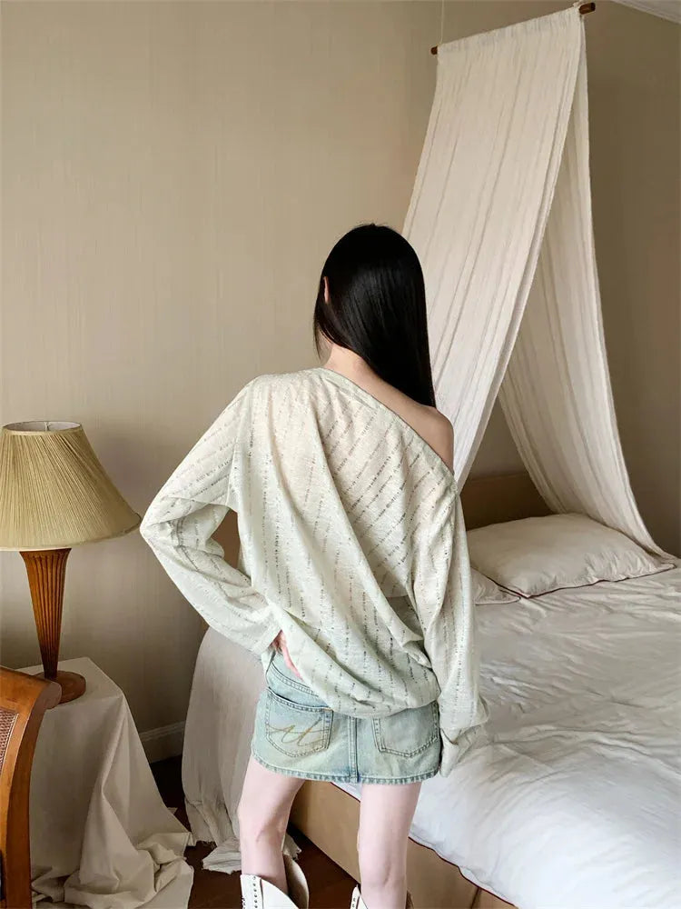 Fairycore One Shoulder Top