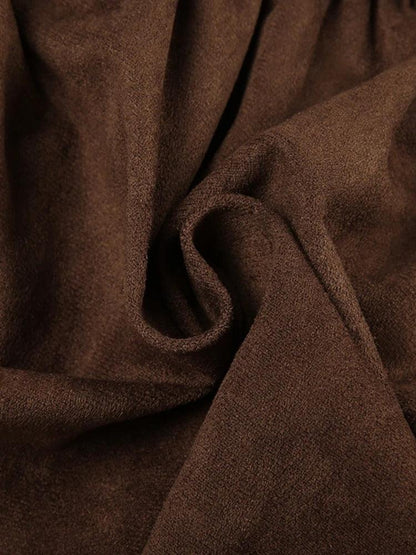 Fairycore Suede Mini Skirt