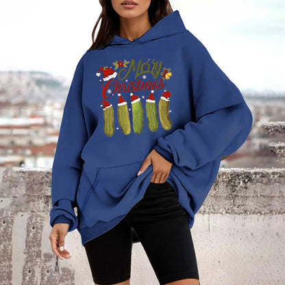 Christmas Tree Crewneck Pullover Hoodie - Autumn Collection