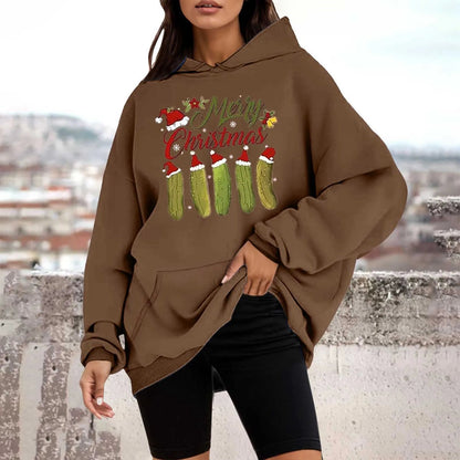 Christmas Tree Crewneck Pullover Hoodie - Autumn Collection