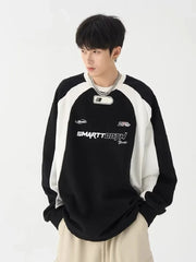Vintage Aesthetic Oversized Y2K Streetwear Hoodie