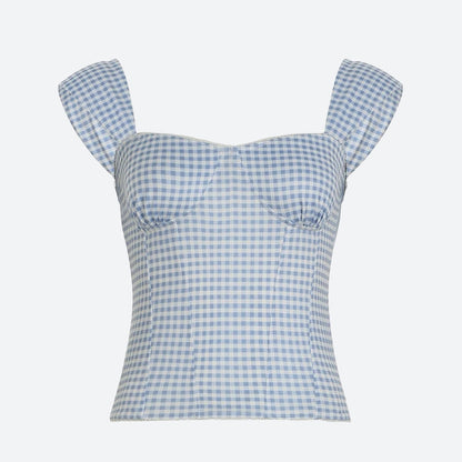 Gingham Top