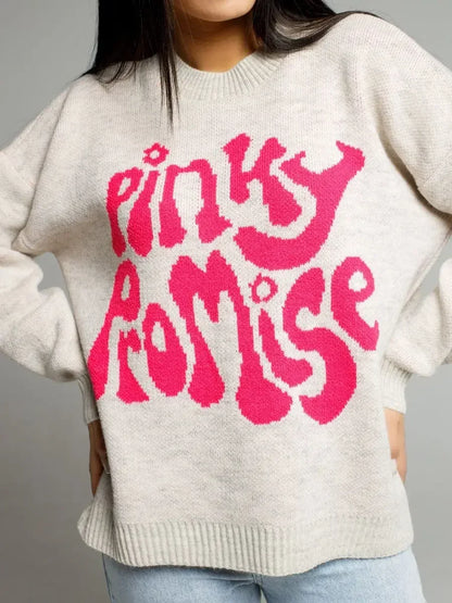 Simple Warm Thick Casual Autumn Winter Knit Elastic Jumper Christmas Sweater White / S Sweaters-L