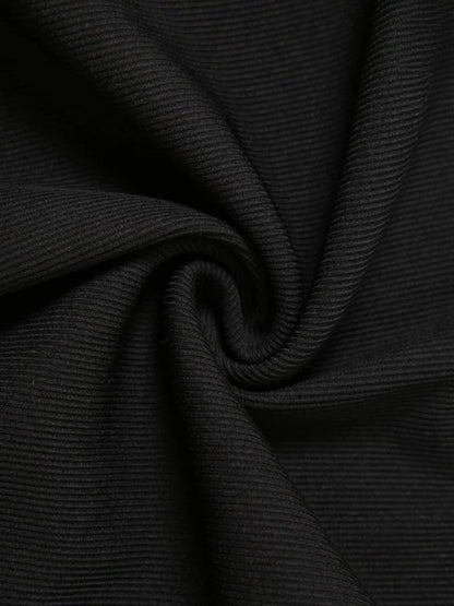 Grunge Cut Out Hooded Top