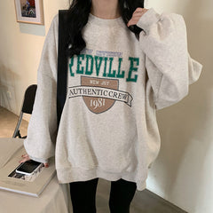 Crewneck Fashion Oversize Hoody Pullover
