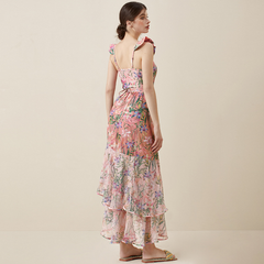 Pastel Tide Ruffle Set - Pink