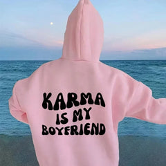 Midnight Kawaii Plus Size Inspirational Hoodie