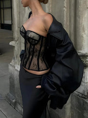 Lace Corset Top