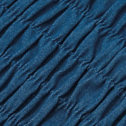 Lace Trim Denim Tube Top