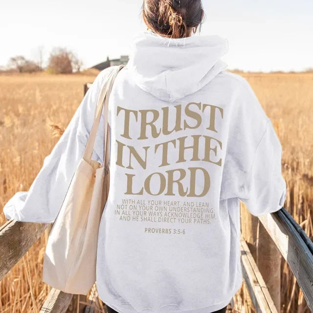 Casual Comfortable Oversized Letter Print Hoodie