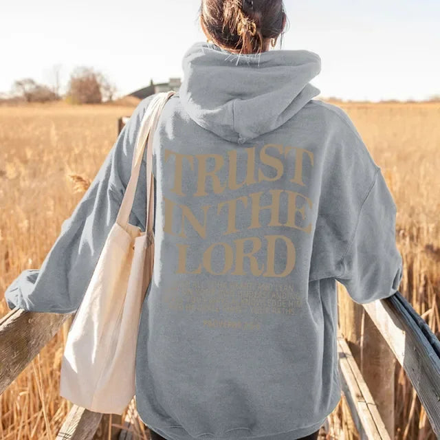 Casual Comfortable Oversized Letter Print Hoodie