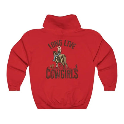 Vintage Trendy Western Desert Cowgirl Hoodie