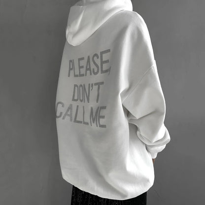 Casual Long Sleeve Stylish Letter Hoodie