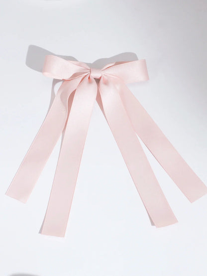 Ribbon Back Head Christmas Hair Accessory For Ladies Pink Accessories-L